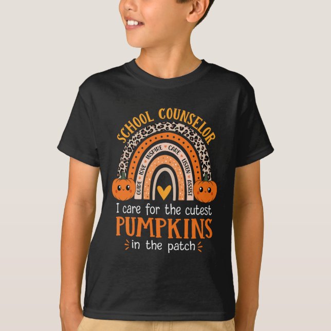 T-shirt Comte de l'école Rainbow Leopard Prince Halloween  (Devant)