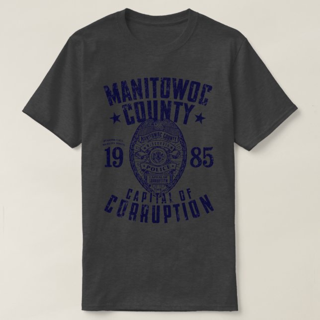 T-shirt Comté de Manitowoc (Design devant)