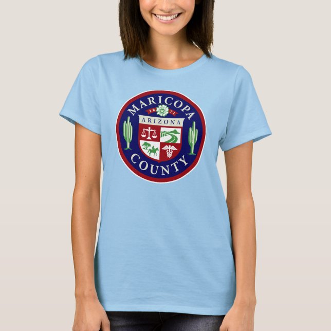 T-shirt Comté de Maricopa, Arizona (Devant)