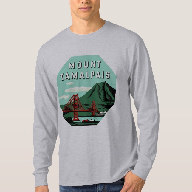 T-shirt Comté de Mont Tamalpais Marin (Devant)