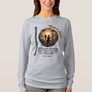 T-shirt Comte de Monte Cristo Attendre et Espérer Coucher 