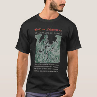 T-shirt Comte de Monte Cristo by Alexandre Dumas
