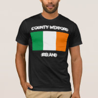 Comté de Wexford, Irlande avec drapeau irlandais