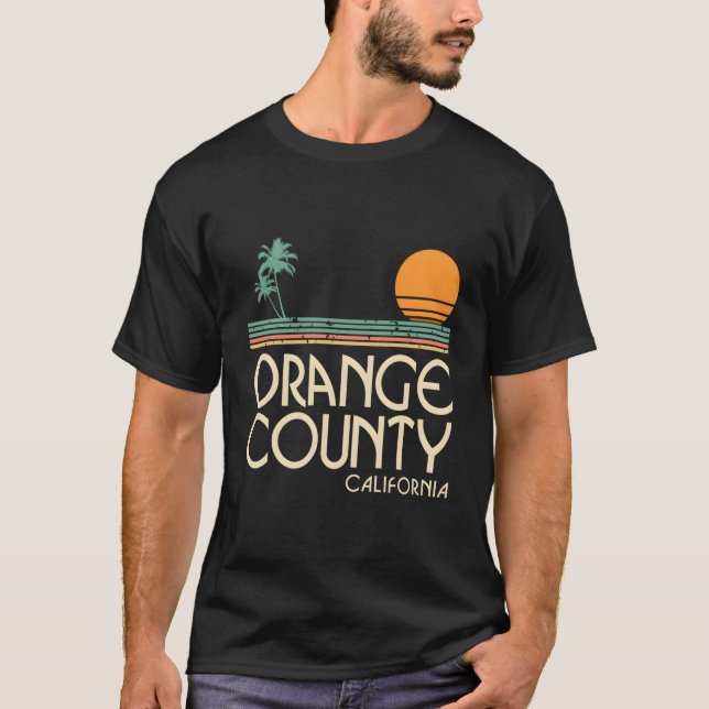 T-shirt Comté d'Orange vintage Californie (Devant)