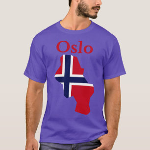 T-shirt Comté d'Oslo Norvège