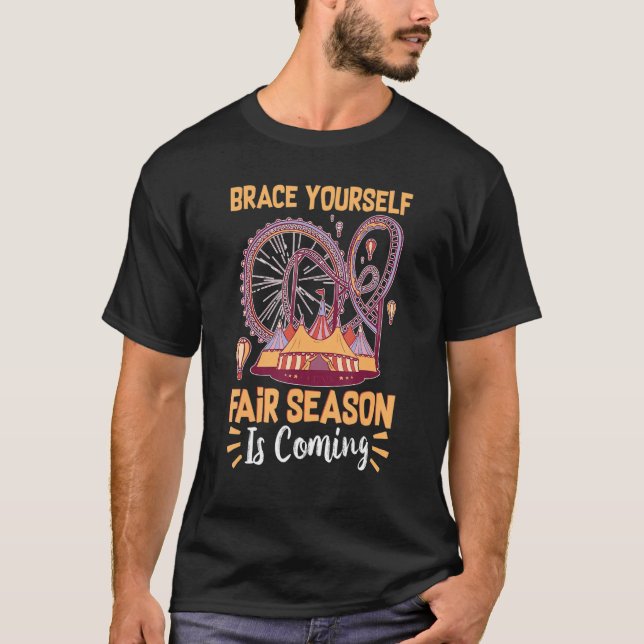 T-shirt Comté Fair Brace Yourself Fair Saison Prochaine (Devant)
