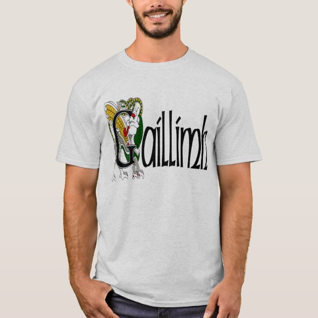 T-shirt Comté Galway (gaélique) (Devant)