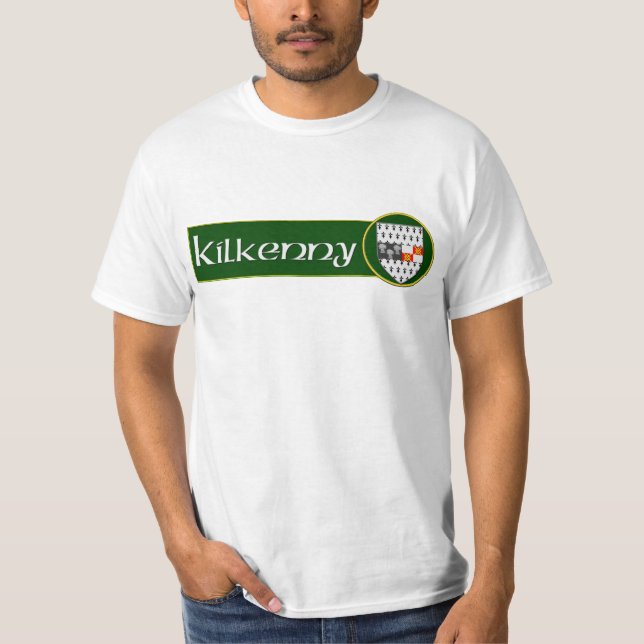 T-shirt Comté Kilkenny. L'Irlande (Devant)