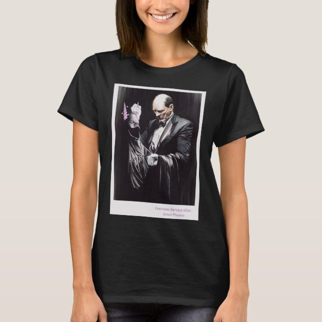 T-SHIRT COMTESSE BAROQUE (Devant)
