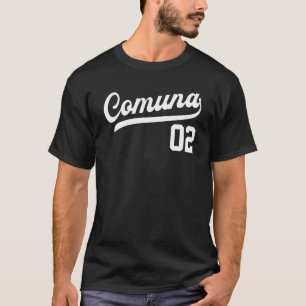 T-shirt Comuna 02 Espagnol Barrios Medellin Colombie Commu