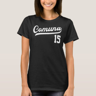 T-shirt Comuna 15 Espagnol Barrios Medellin Colombie Commu