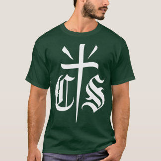 T-shirt Con Safos CS Cholo Chicano Cross Pachuco