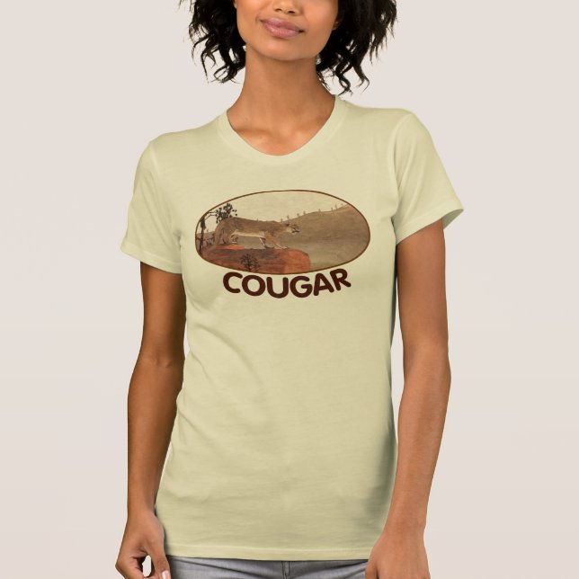 T-shirt Concentration - Cougar (Devant)