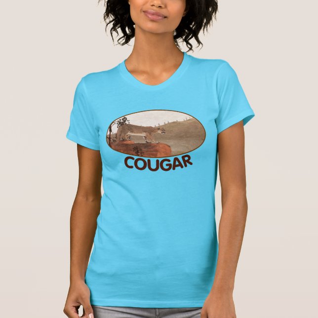 T-shirt Concentration - Cougar (Devant)
