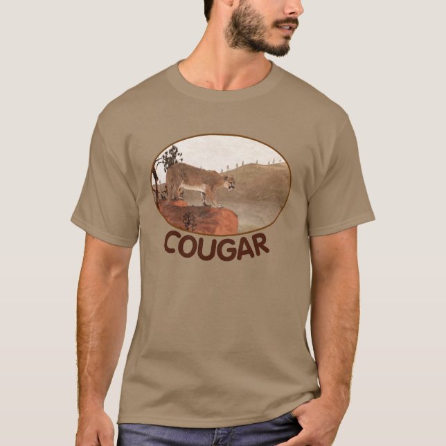 T-shirt Concentration - Cougar (Devant)