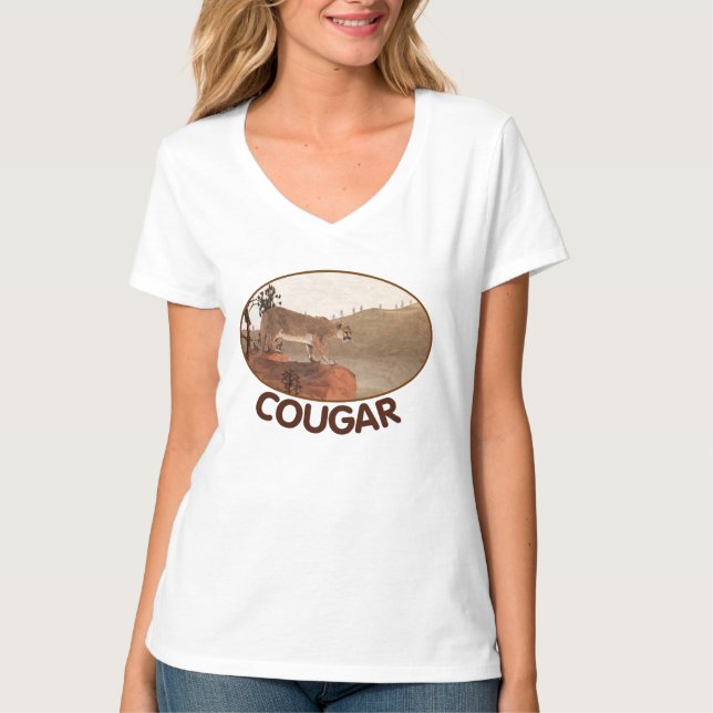 T-shirt Concentration - Cougar (Devant)