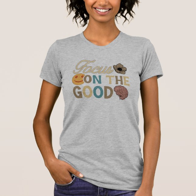 T-shirt Concentration sur le bien (Devant)