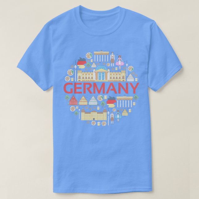 T-shirt Concept Allemagne (Design devant)