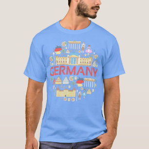 T-shirt Concept Allemagne