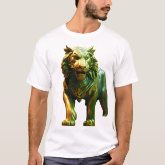 T-shirt Concept Art du Tigre de Jade Asiatique 