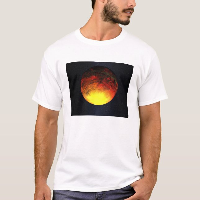 T-shirt Concept artistique de Kepler-10b (Devant)