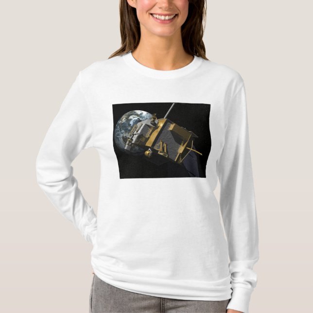 T-shirt Concept artistique de la reconnaissance lunaire Or (Devant)