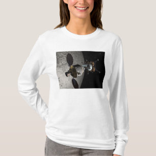 T-shirt Concept du véhicule d'exploration de l'équipage Or