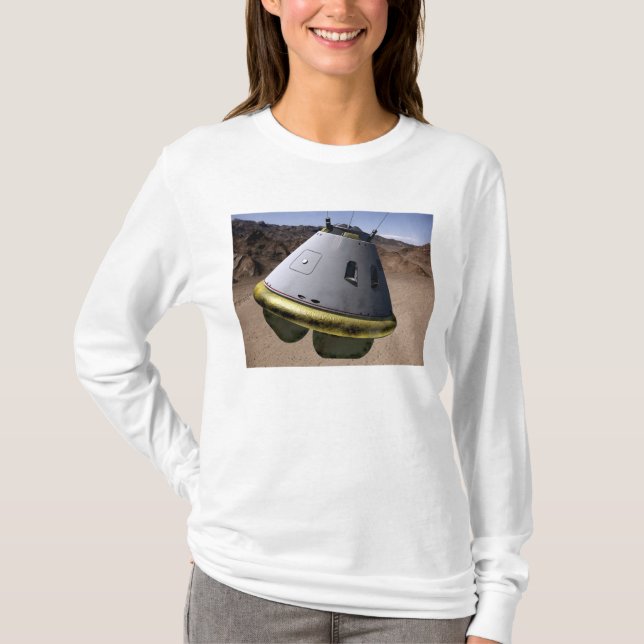 T-shirt Concept d'un véhicule d'exploration pour équipage (Devant)
