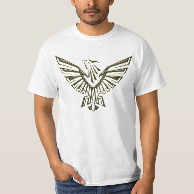 T-shirt Concept métallique Eagle (Devant)