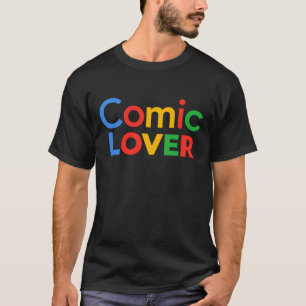 T-shirt Concepteur de bande dessinée audacieux