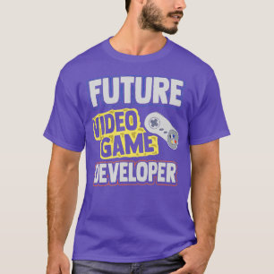T-shirt Concepteur de jeux vidéo futur