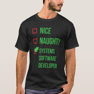 T-shirt Concepteur de logiciels de systèmes Funny Pajama N