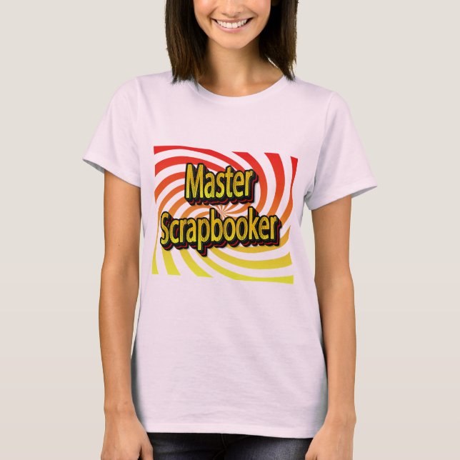 T-shirt Concepteur de scrapbook Cropper  (Devant)