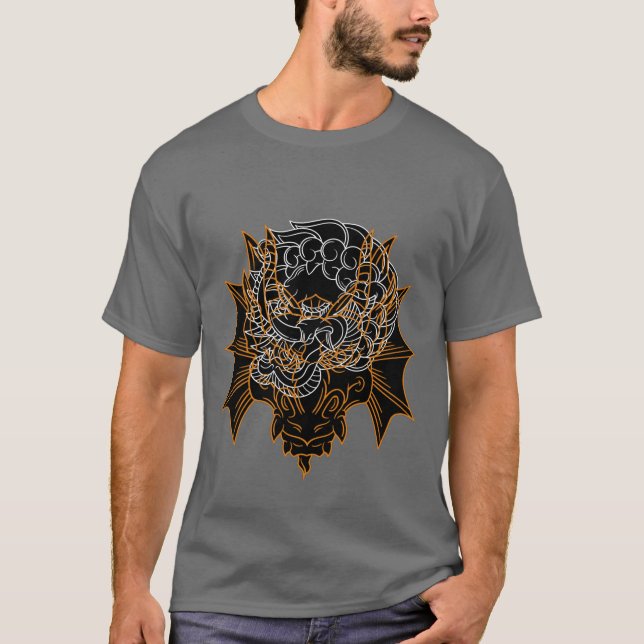 T-Shirt Concepteur De Tatouage Pour Hommes