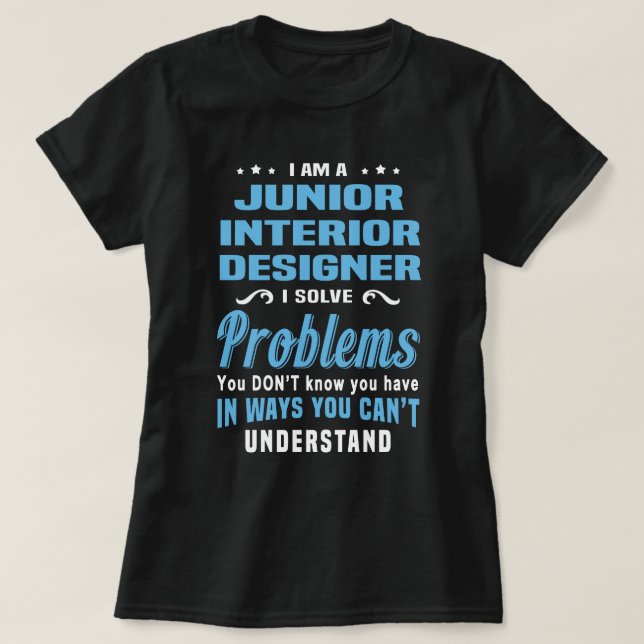 T-shirt Concepteur d'intérieur junior (Design devant)