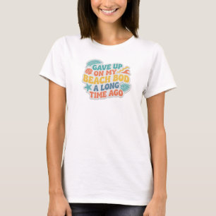 T-shirt Concepteur Dynamique A ABANDONNÉ CORPS DE PLAGE IL