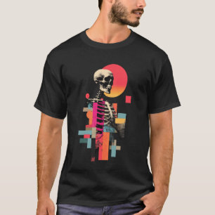 T-shirt Concepteur Graphique Créatif Artiste de Squelette