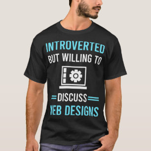 T-shirt Concepteurs de concepteurs de conception Web intro