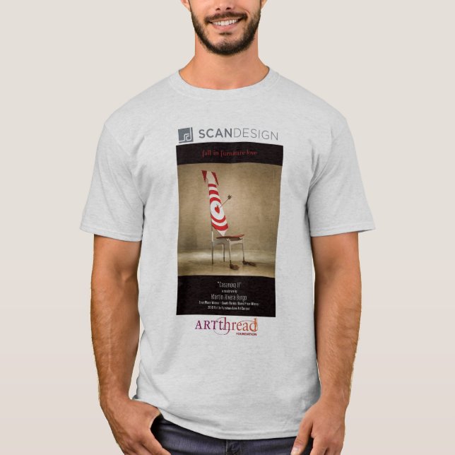 T-shirt Conception 2010 de balayage (Devant)