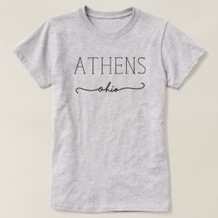 T-shirt Conception 2 de chemise d'Athènes Ohio