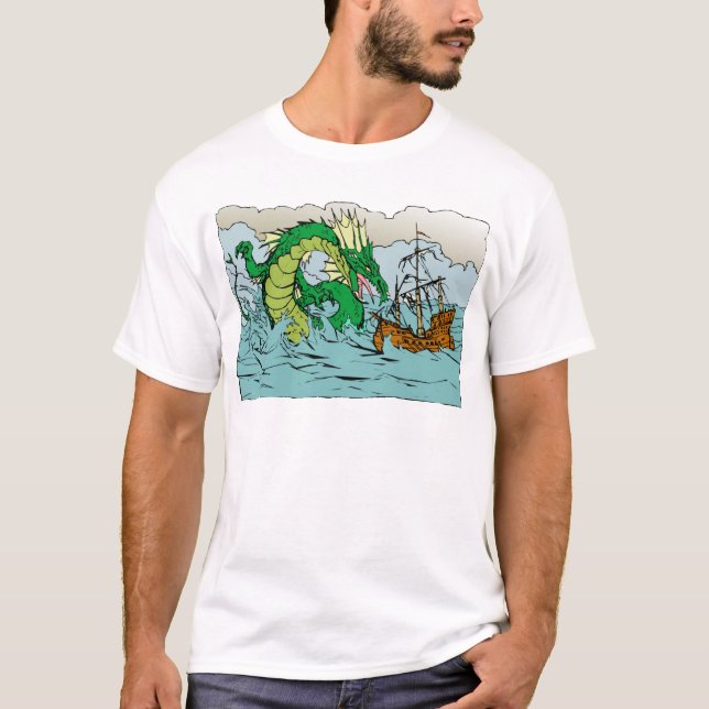 T-shirt Conception 37 de dragon (Devant)