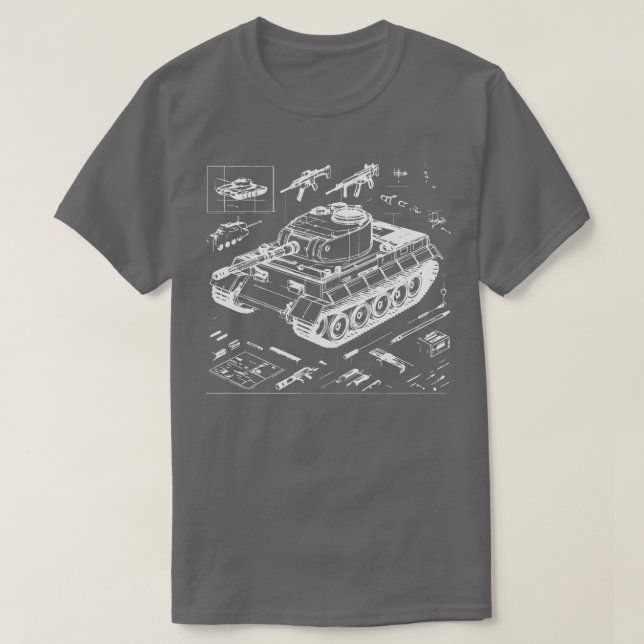 T-shirt conception 3d du réservoir (Design devant)