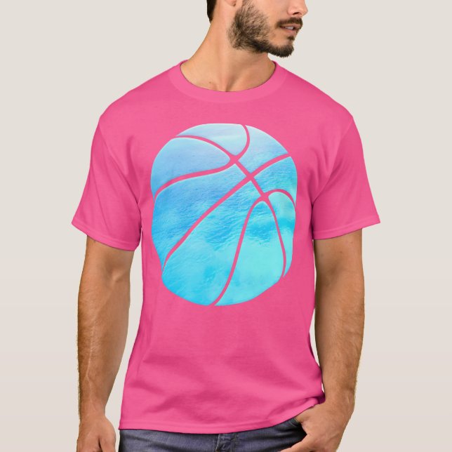 T-shirt Conception Abstraite de basket-ball - Sports motiv (Devant)