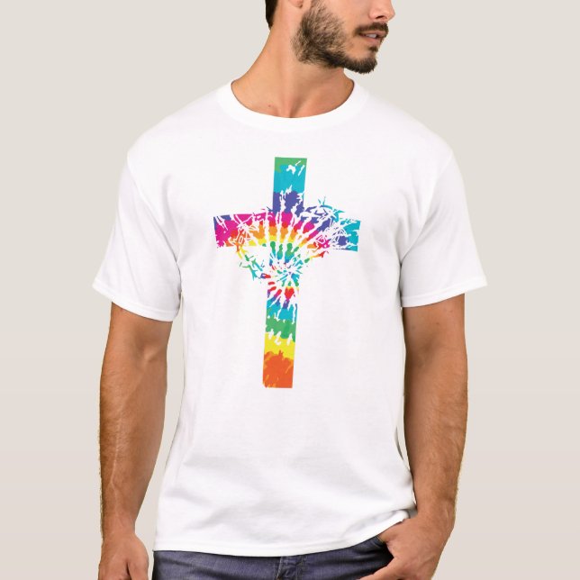 T-shirt Conception abstraite de Jésus (Devant)