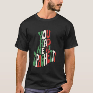 T-shirt Conception amateur de pâtes italiennes pour spaghe