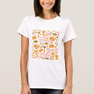 T-shirt Conception amoureux des chats