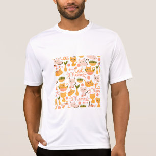 T-shirt Conception amoureux des chats