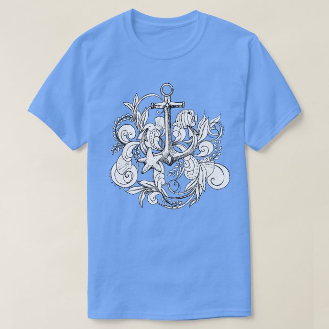 T-shirt Conception Ancre (Design devant)