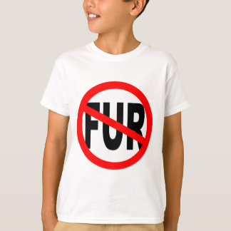 T-shirt Conception anti-fourrure