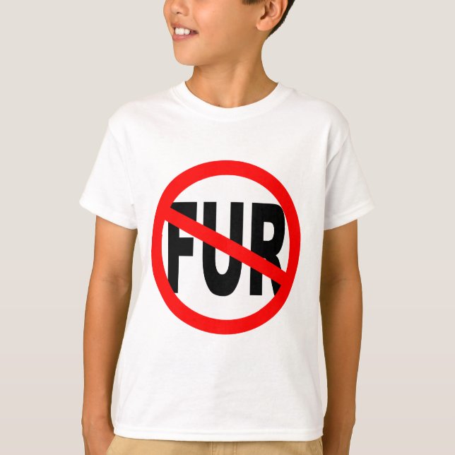 T-shirt Conception anti-fourrure (Devant)